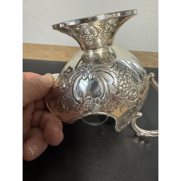 Vintage Silver Plated Creamer Or Sugar Bowl - Picture 7 of 7